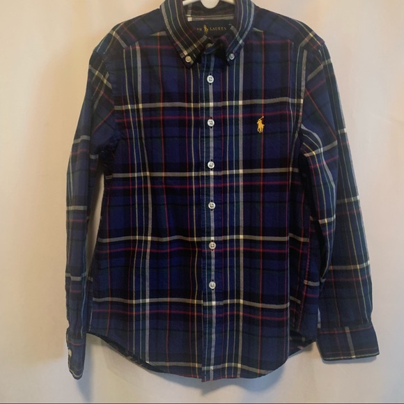 Boy’s Ralph Lauren Dress Button Down Size 8 - Picture 1 of 3
